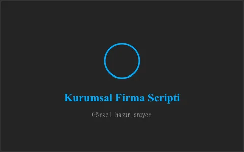 Kurumsal Firma Scripti